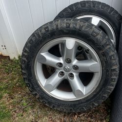 20” wheels with nitto tires