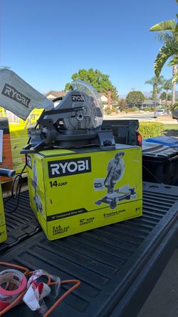 Ryobi 14 amp Corded 10” Compound Mitre Saw