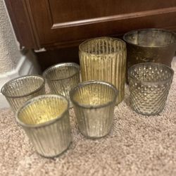 Pottery Barn Candle Holders 