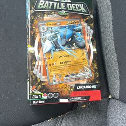 Pokemon Lucario ex battle deck