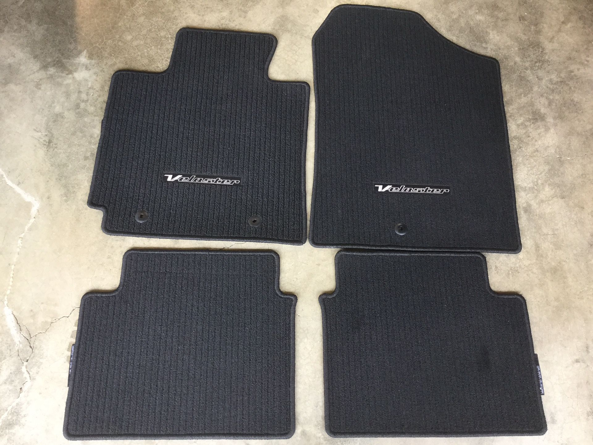 Genuine OEM Hyundai Veloster Carpet Floor Mats