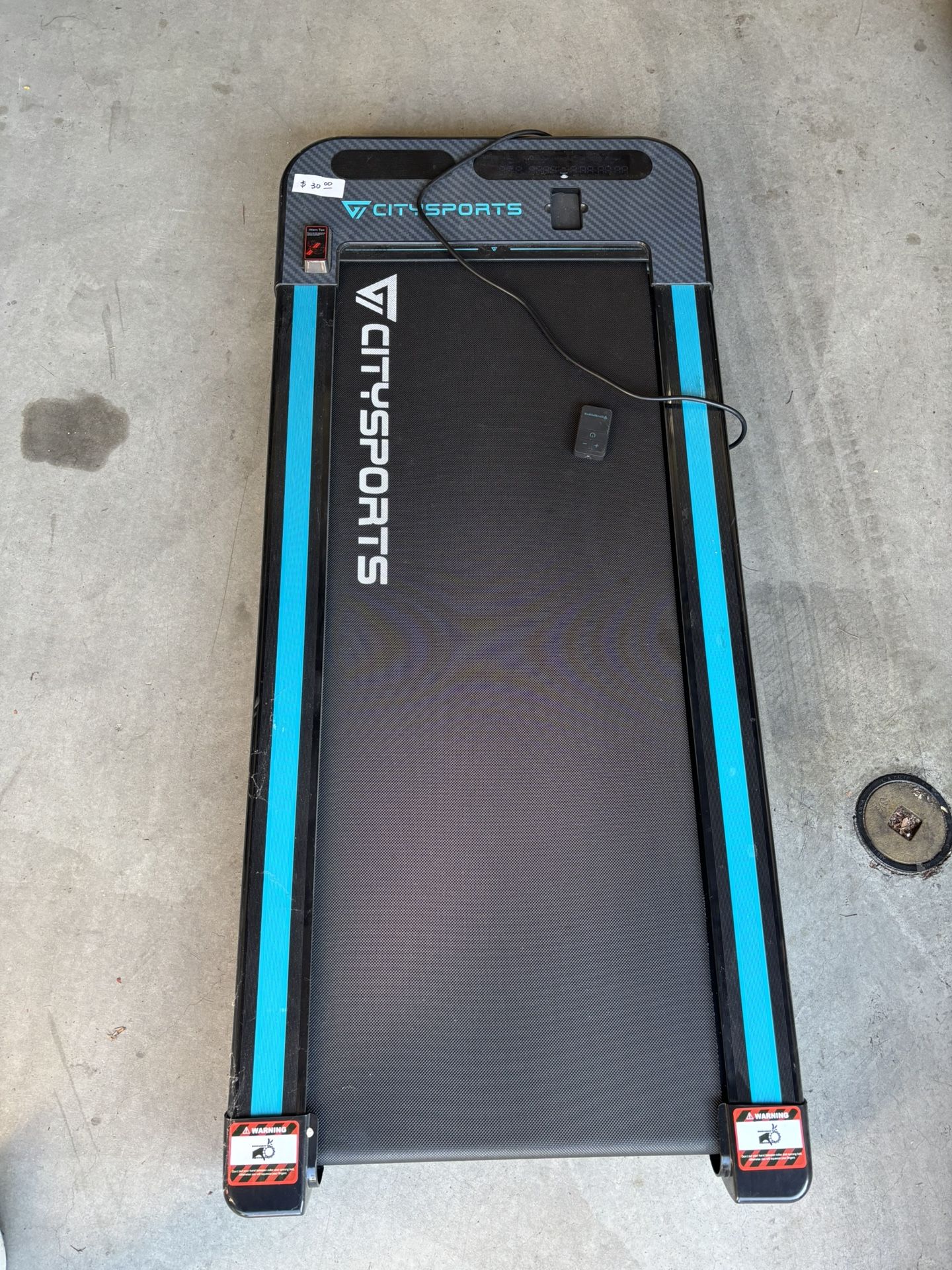 City sports treadmill