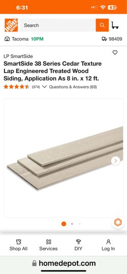 Composite siding