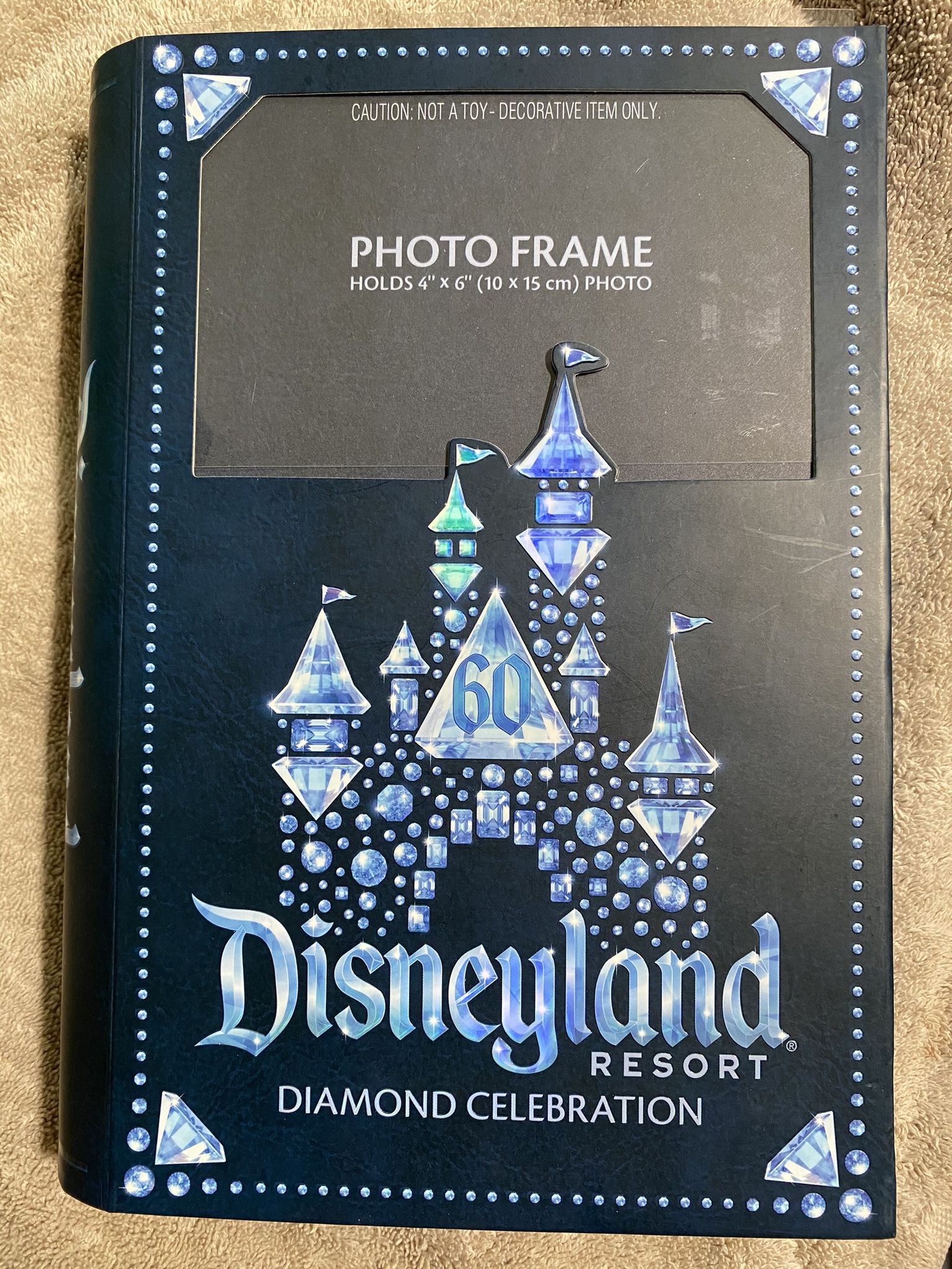 Disneyland Resort-60th Diamond Celebration Storybook Shaped Keepsake Box