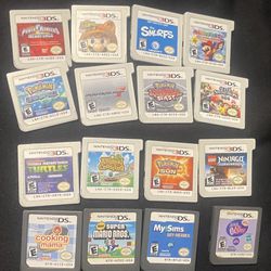 2DS And 3DS games 