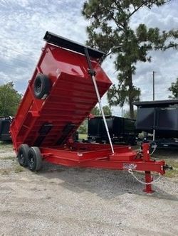 AMP 7 x 14 High Side Dump Trailer 14k