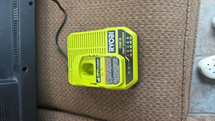 RYOBI one+ 18v fast charger