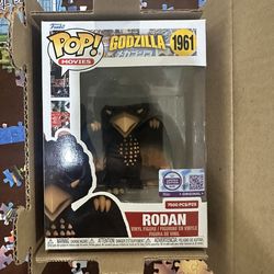 Pop! Funko Pop Godzilla Rodan Limited Edition 7500 With Protector