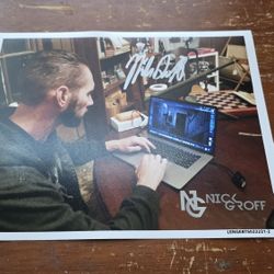 Nick Groff - Signed Autograph Photo (Paranormal Investigator) Ghost Adventures