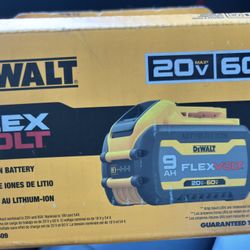 Dewalt Flex Volt Battery 20/60