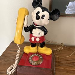 1970’s Mickey Mouse Phone 