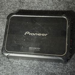 Pioneer Gm D9(contact info removed)watt Mono Amp 