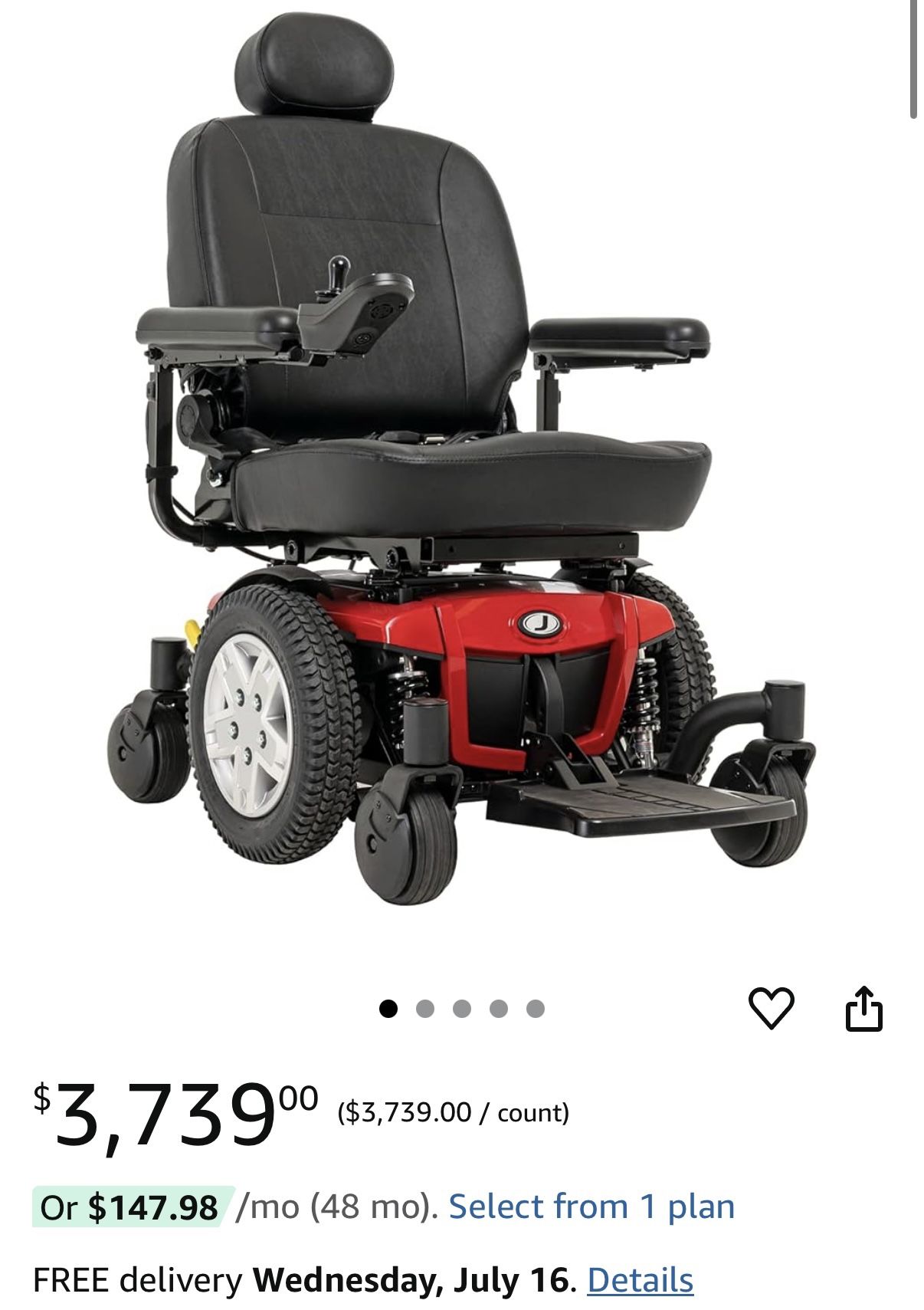 Jazzy 600 ES Power Wheelchair