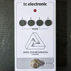 TC Electronic 3rd Dimension Chorus Guitar Pedal