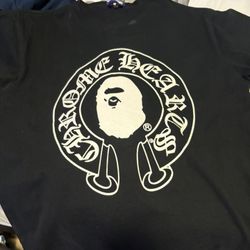Bape X Chrome Hearts Tee
