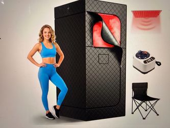 Brand new Infrared Sauna Box with 660nm Red Light therapy