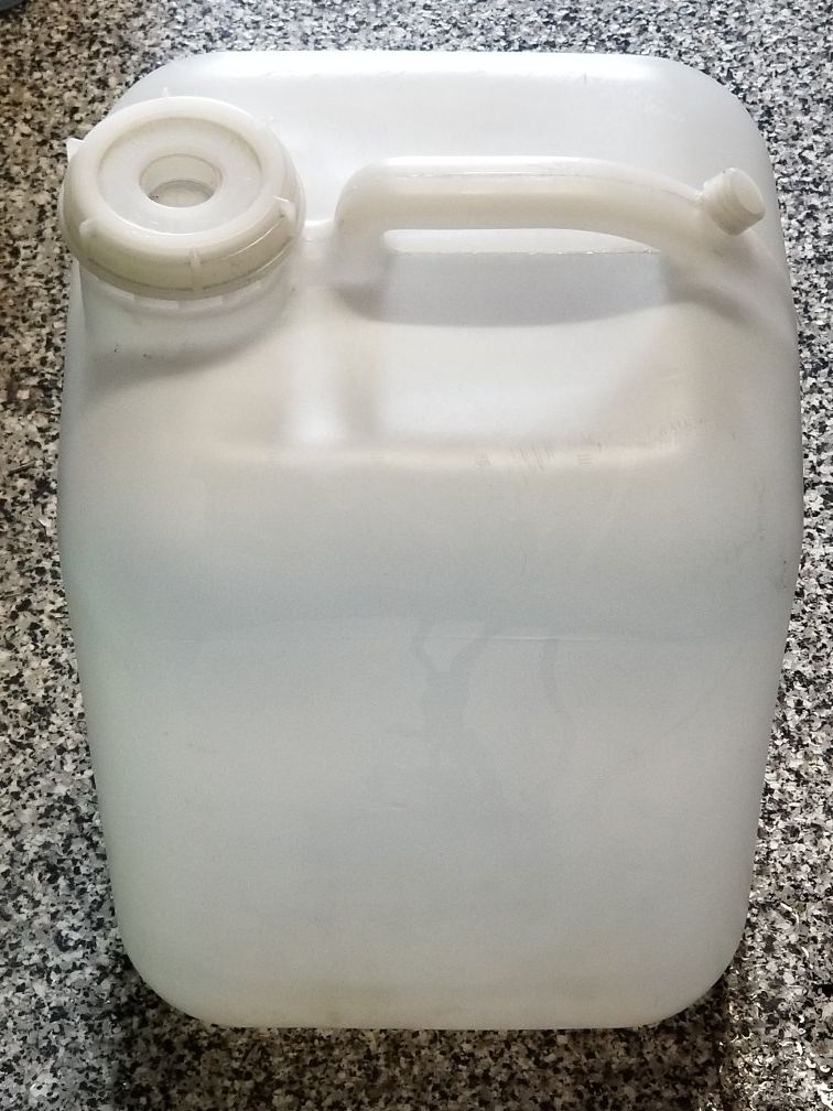 5 Gallon Water Jug Container Jerrycan for Fish Tank Aquarium Water or other Fluid Storage