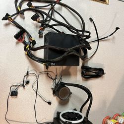 APEVIA ATX- PR800W Power Supply And COOLER MASTER SickleFlow 120 AIO