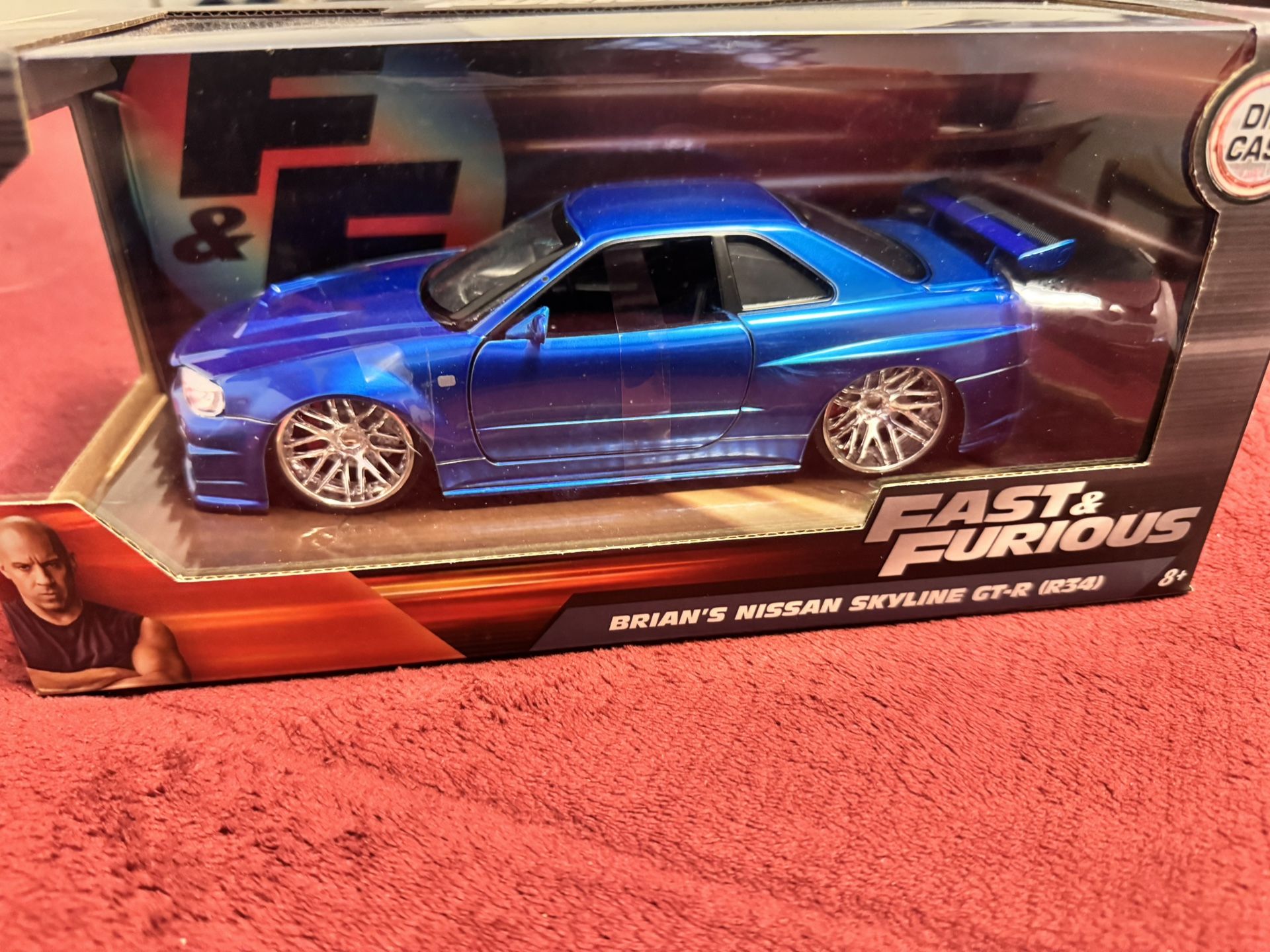 Jada Toys Nissan R34 1/24 Diecast