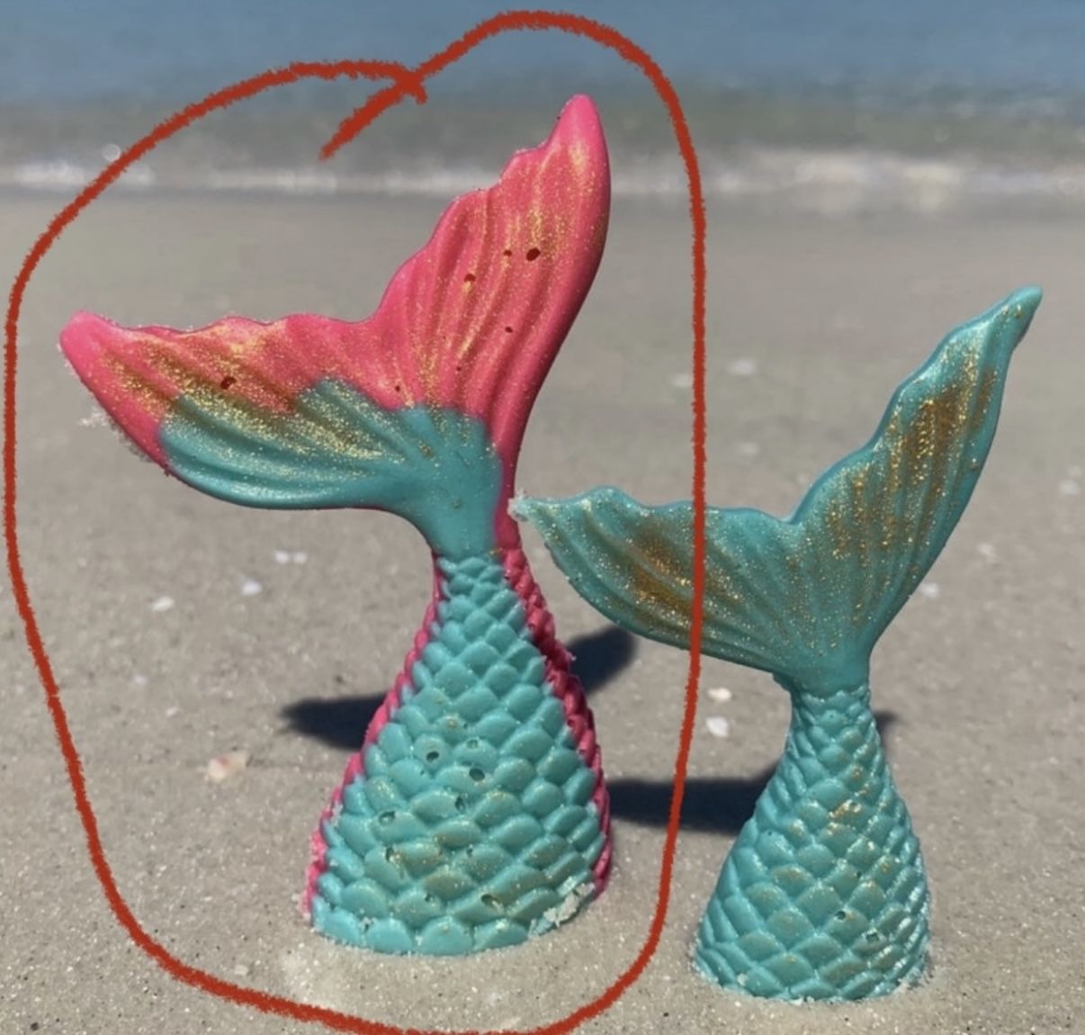 Mermaid Tail Silicone Mold