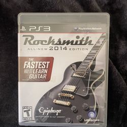 Rocksmith 2014 for PS3 (No Cable)