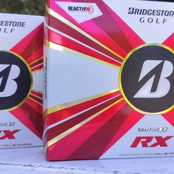 2 Dozen Bridgestone Tour B RX 2024 Golf Balls