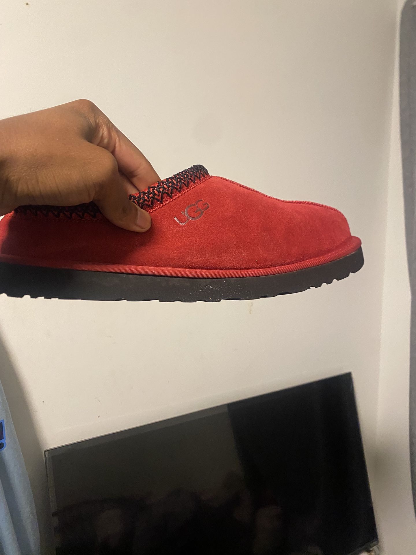 Red Ugg Slides