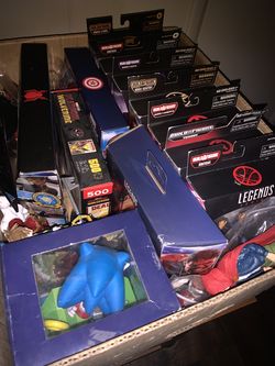 Marvel legends , Sonic ,sora and misaleanous figures
