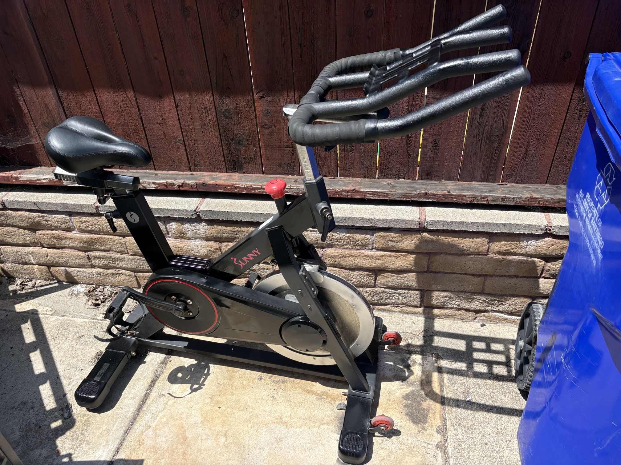 Outdoor exercise bicycle