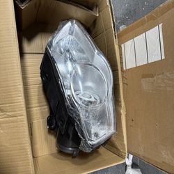 DNA Motoring OEM-HL-0085-R For 2006 to 2010 Volkswagen VW Passat Right / Passenger Side Factory Style Projector Headlight Headlamp 07 08 09 VW