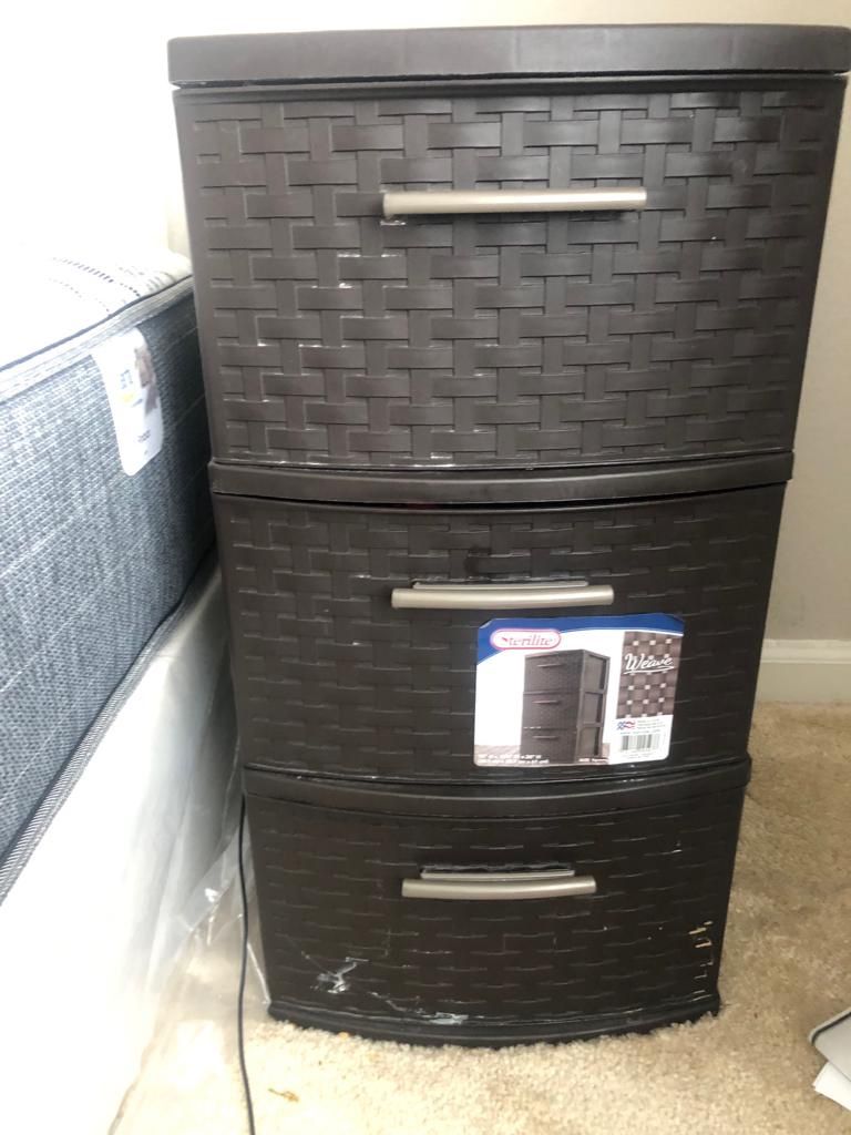 3 drawer storage container