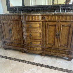 Dual  Sink Bathroom Vanity 