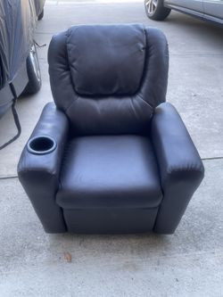 Toddler Leather Recliner
