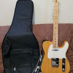 FENDER TELECASTER ELECTRIC GUITAR MADE IN MÉXICO IN 2005 IN  NATURAL COLOR 