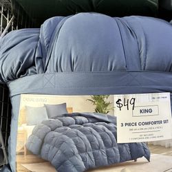 Casual Living 3 Piece Comforter Set king