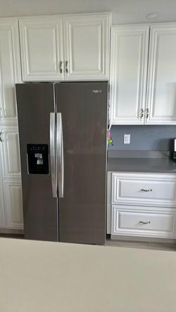 Refrigerator Stainless Side by Side