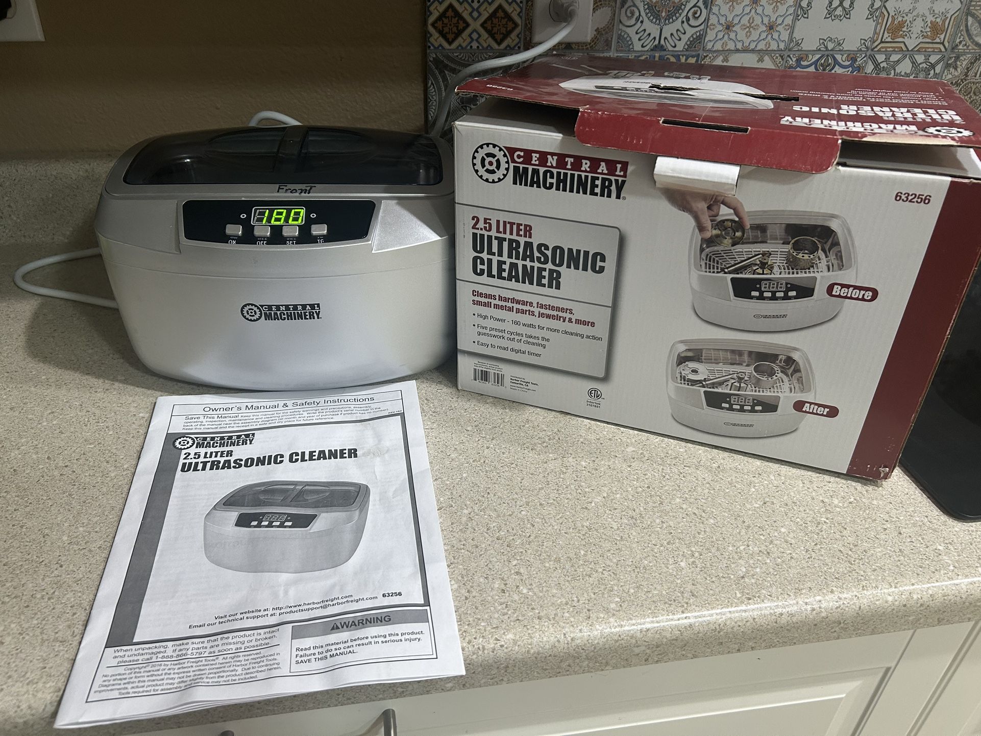 Ultrasonic cleaner 2.5 L