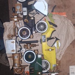 Old Classic Car Sign