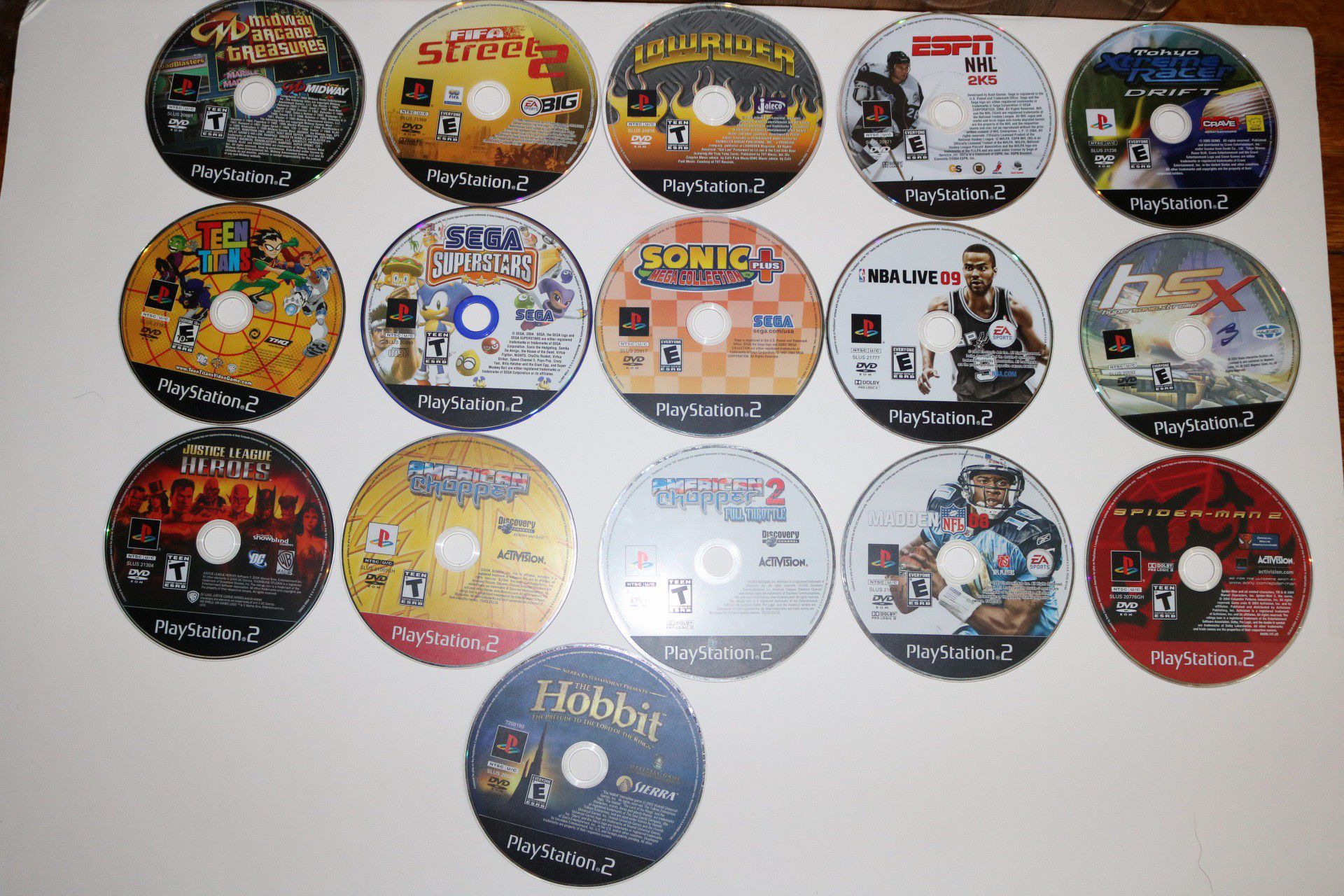 Playstation 2 game Lot 16 games