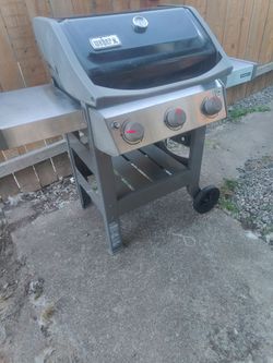 Weber Genesis propane gas bbq grill