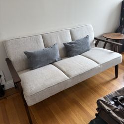 Gray Loveseat Sofa 