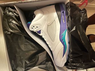 Air Jordan 5 Retro Grape Sneakers