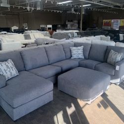 New Grey Sectional Sofa 