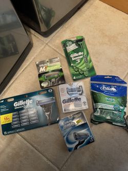 All New Razors Paid For Each One Around 18 Each Package Asking 20 For All Need Gone 
