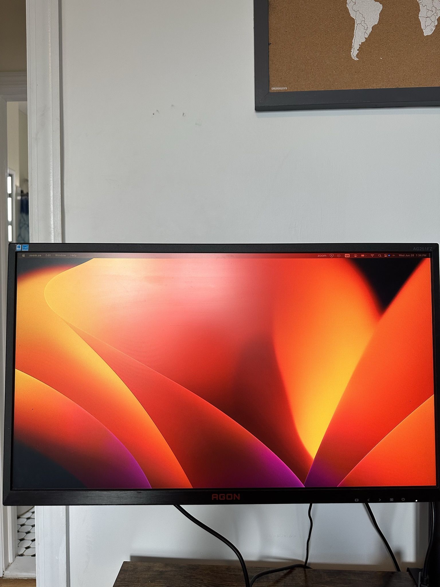 AOC Agon 25 LED Monitor AOC AG251FZ2 Freesync 240Hz Screen
