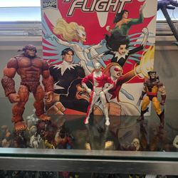 🔥🔥Marvel Legends Alpha Flight Amazon Exclusive Box Set Including Guardian, Sasquatch Baf,  Retro Wolverine 