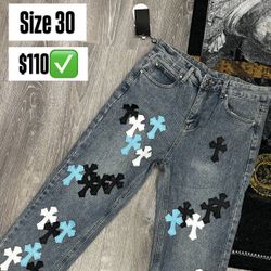 Chrome Heart Jeans