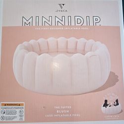 MINNIDIP Blushing Palms Inflatable Pool
