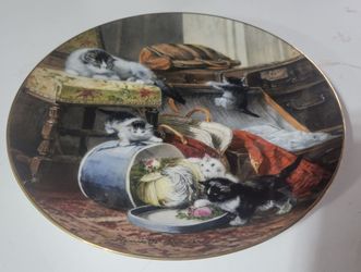 Collectable Cat plate