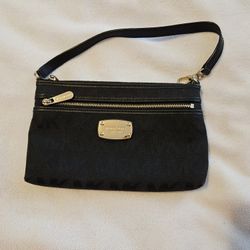 Michael Kor's Small Hand Purse/bag Black